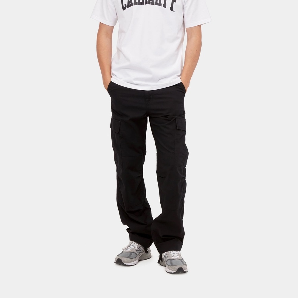 Carhartt WIP Regular Cargo Pant. 36 x 30. Black